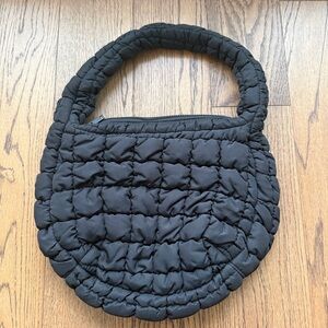Cos Quilted Mini Bag - Black
